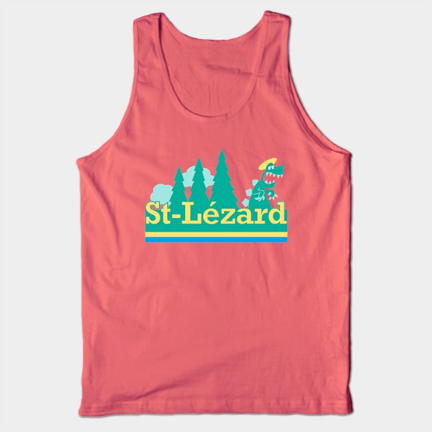 St-Lézard Tank Top by Francis Paquette